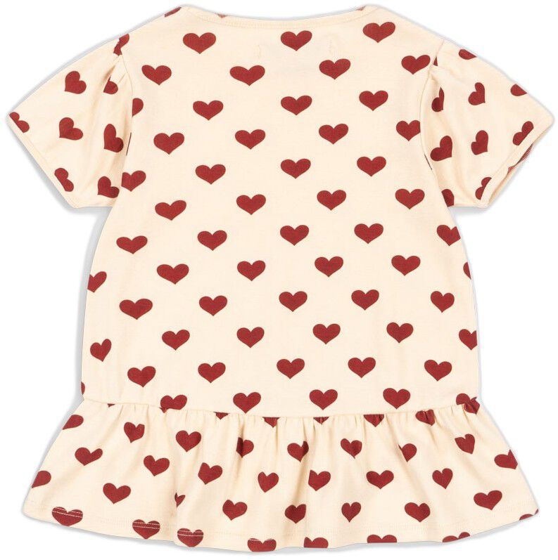 BASIC FRILL TEE GOTS