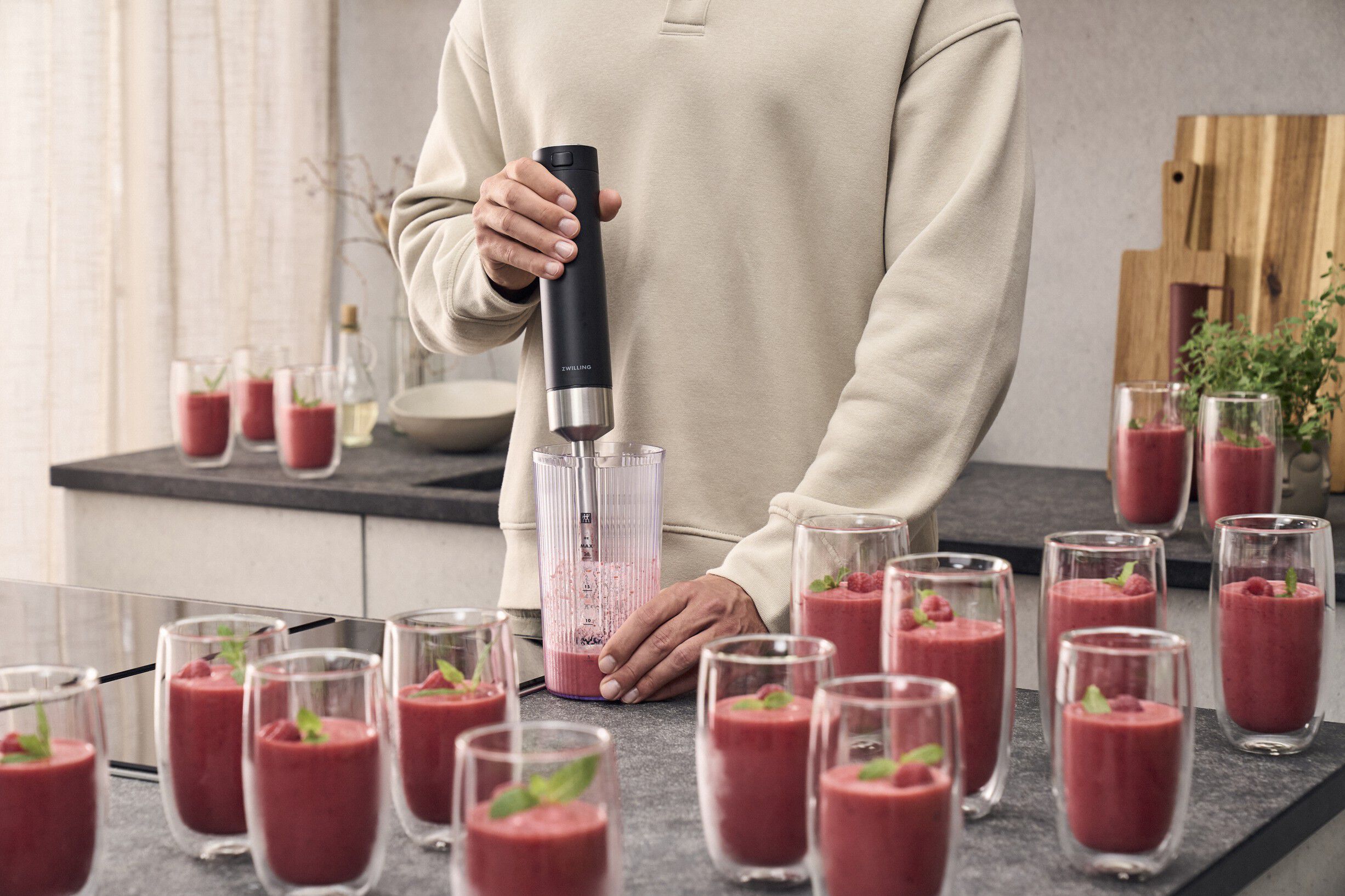 XTEND Batteridrevet stavblender-starts&aelig;t, Starter set with b