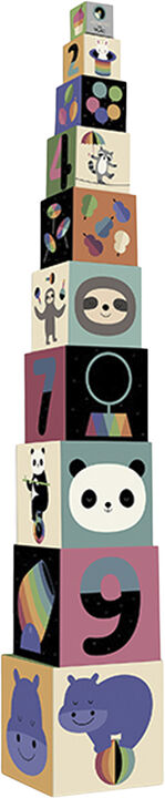 Vilac - Stableklodser i regnbuefarver af Andy Westface