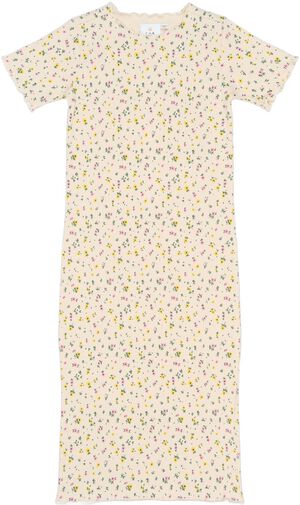 TNSummer S_S Long Rib Dress