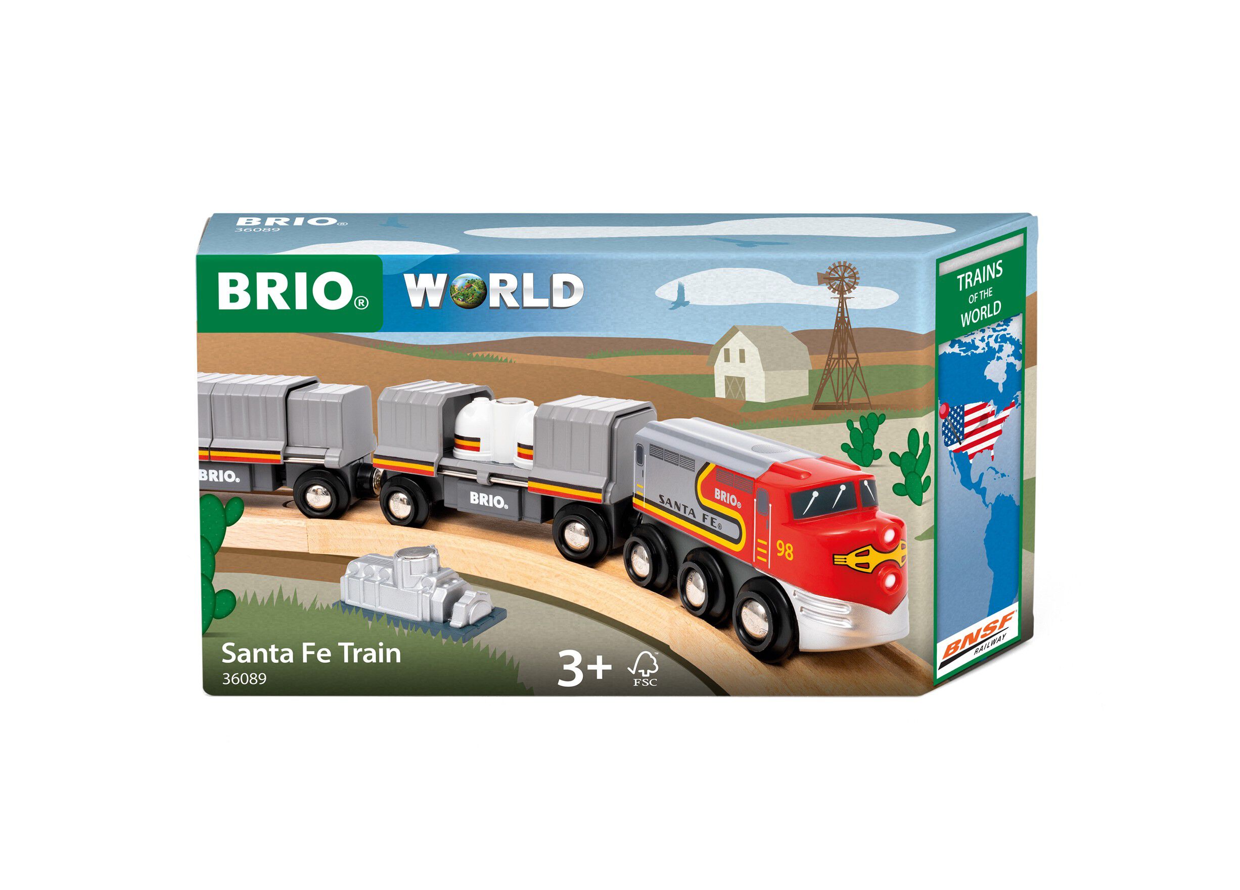 BRIO 36089 Santa Fe tog