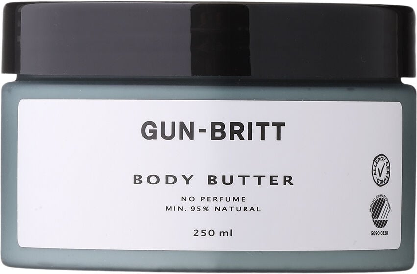 Body Butter Svane og Allergy m&aelig;rket