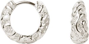 Small Zebra Hoops
