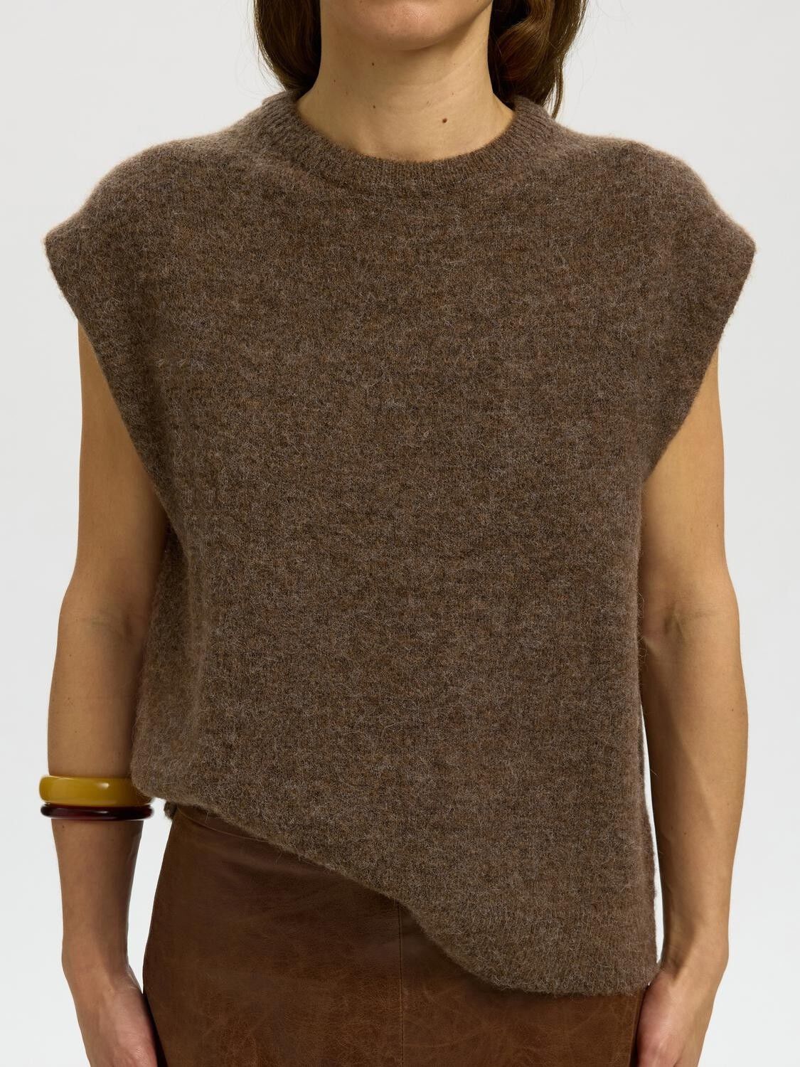 Slwlulu Sl Knit Vest Noos