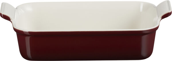 Heritage Rekt Fad 31/26cm Garnet