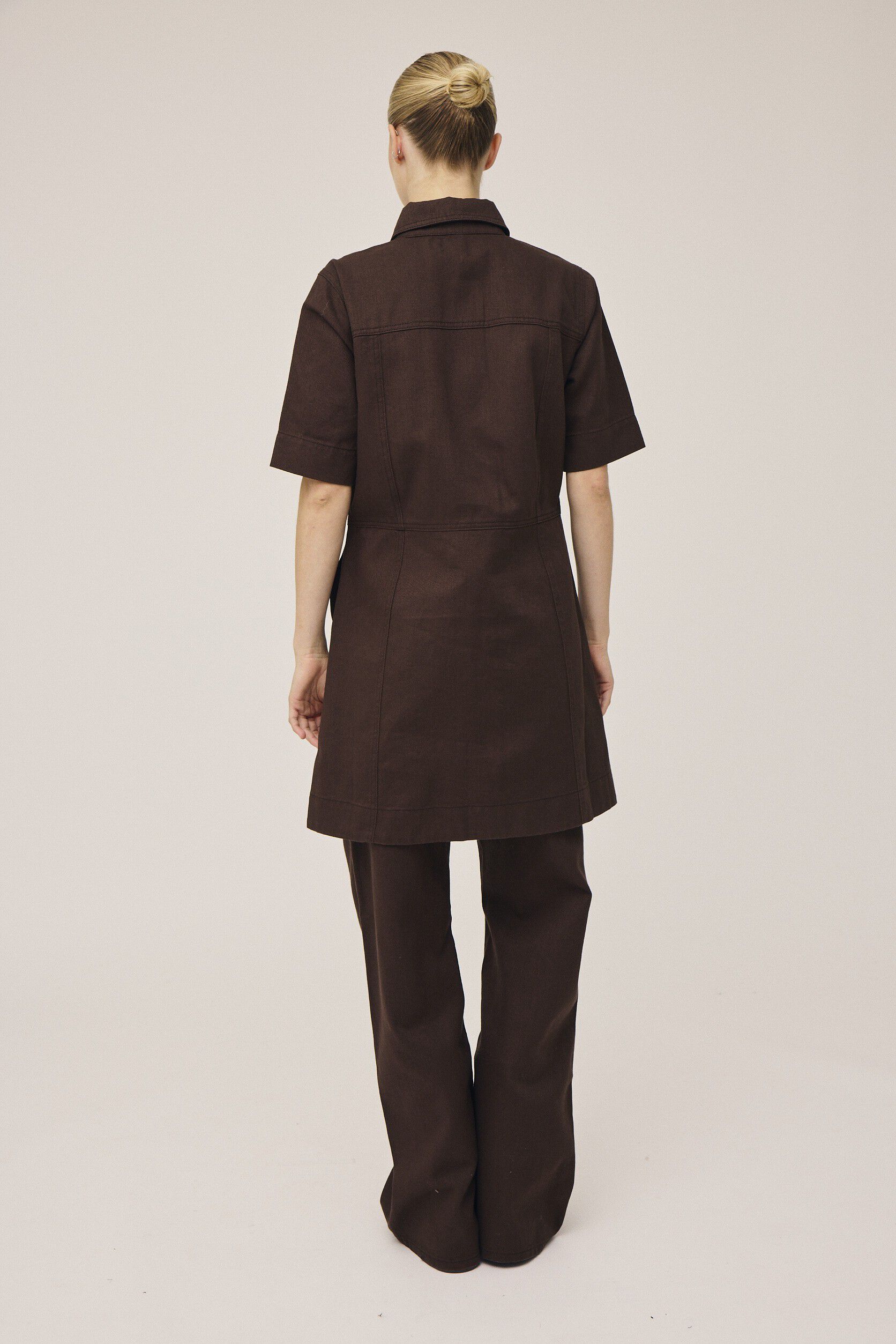 Emma 5 Denimkjole - 100% &Oslash;kologisk bomuld GOTS