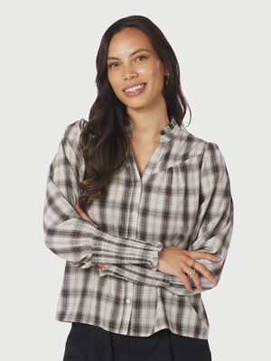 Camisa Big Check Blouse