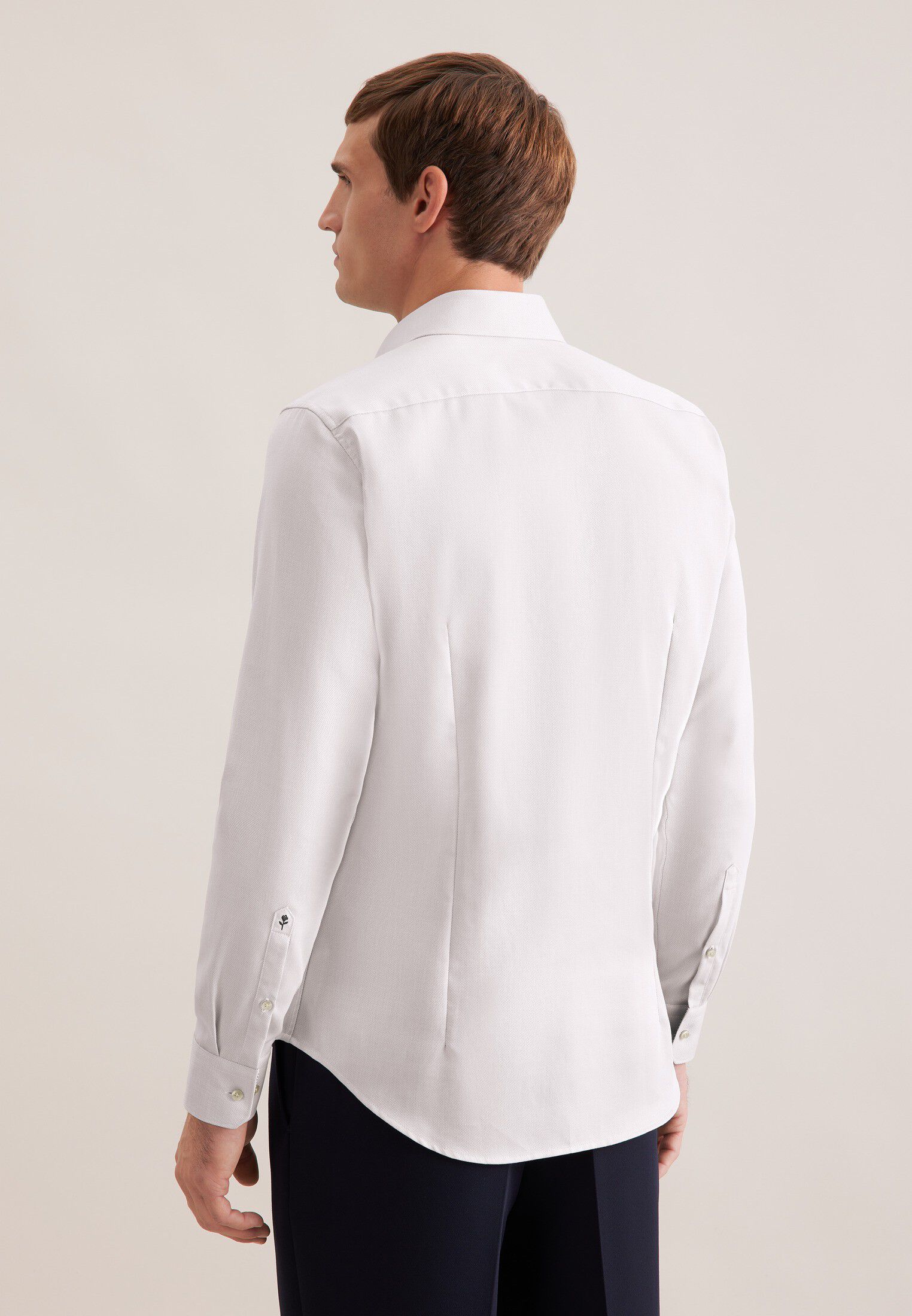 Business shirt Slim 1/1 Kent-Collar Structure