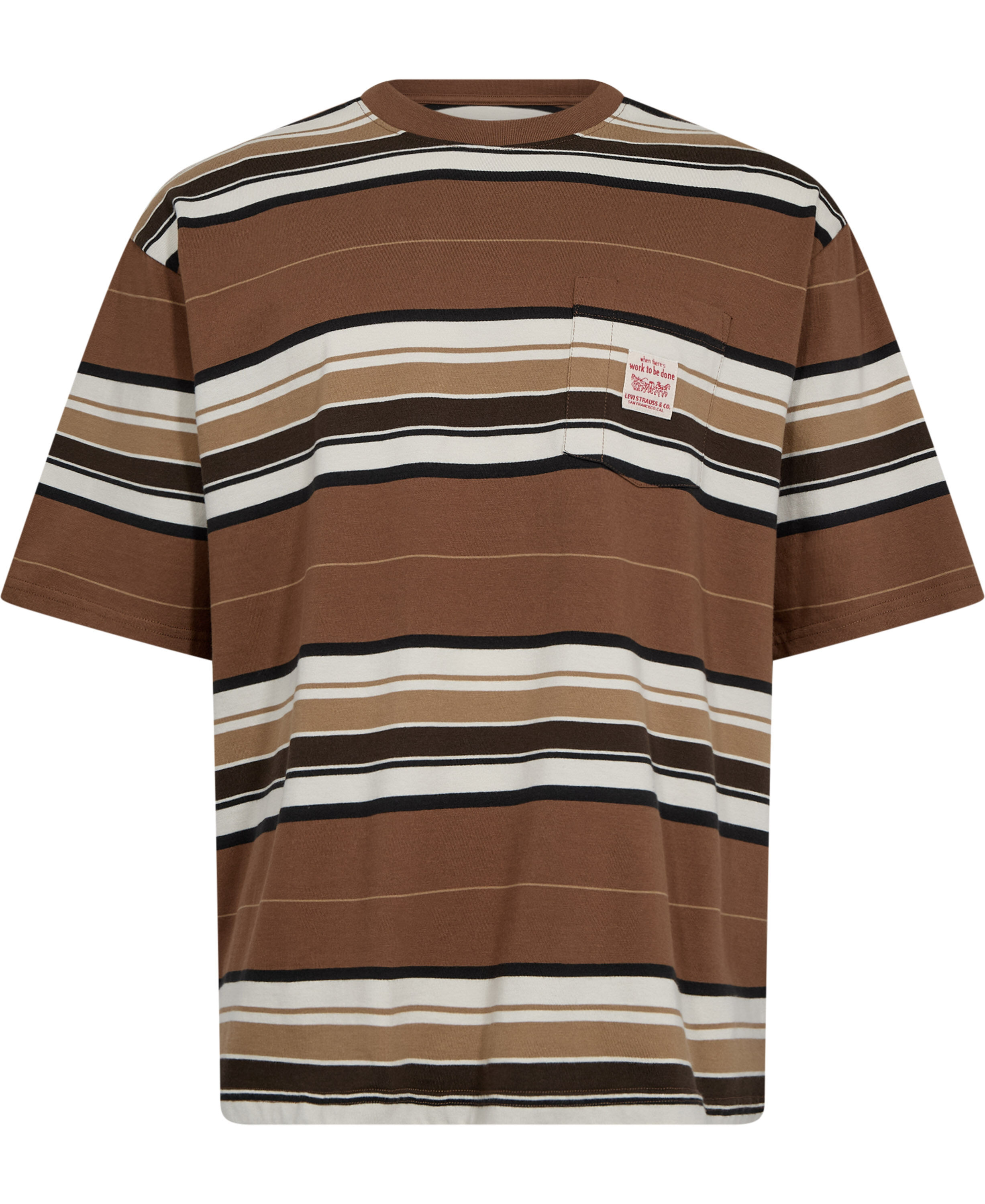 SS WORKWEAR TEE DARLIN STRIPE