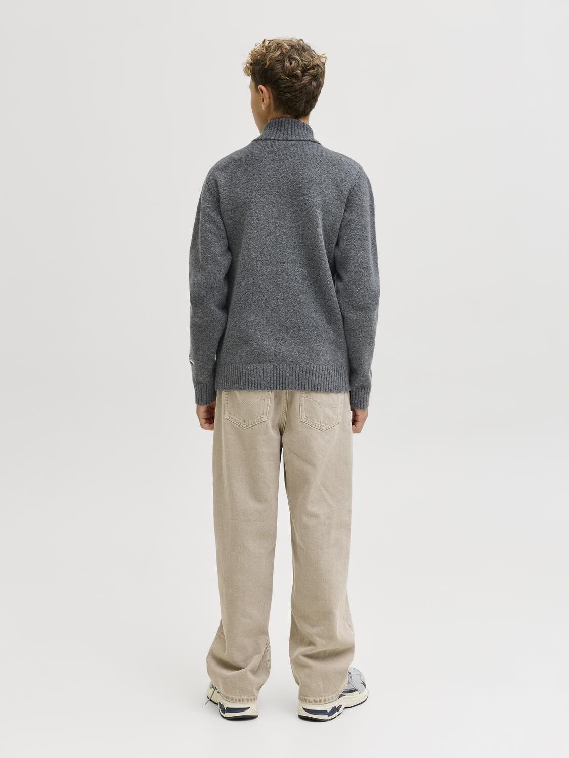JORNORREBRO KNIT HALF ZIP JNR
