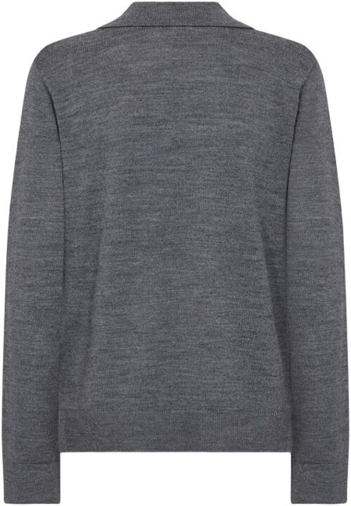 LR-ISMAILA 9 Pullover Mørk grå