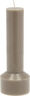Kubbelys Hvils D7 x 20 cm Taupe Parafin/Stearin