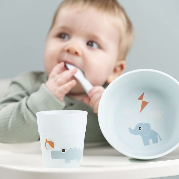 Foodie første spisesæt Playground Blå