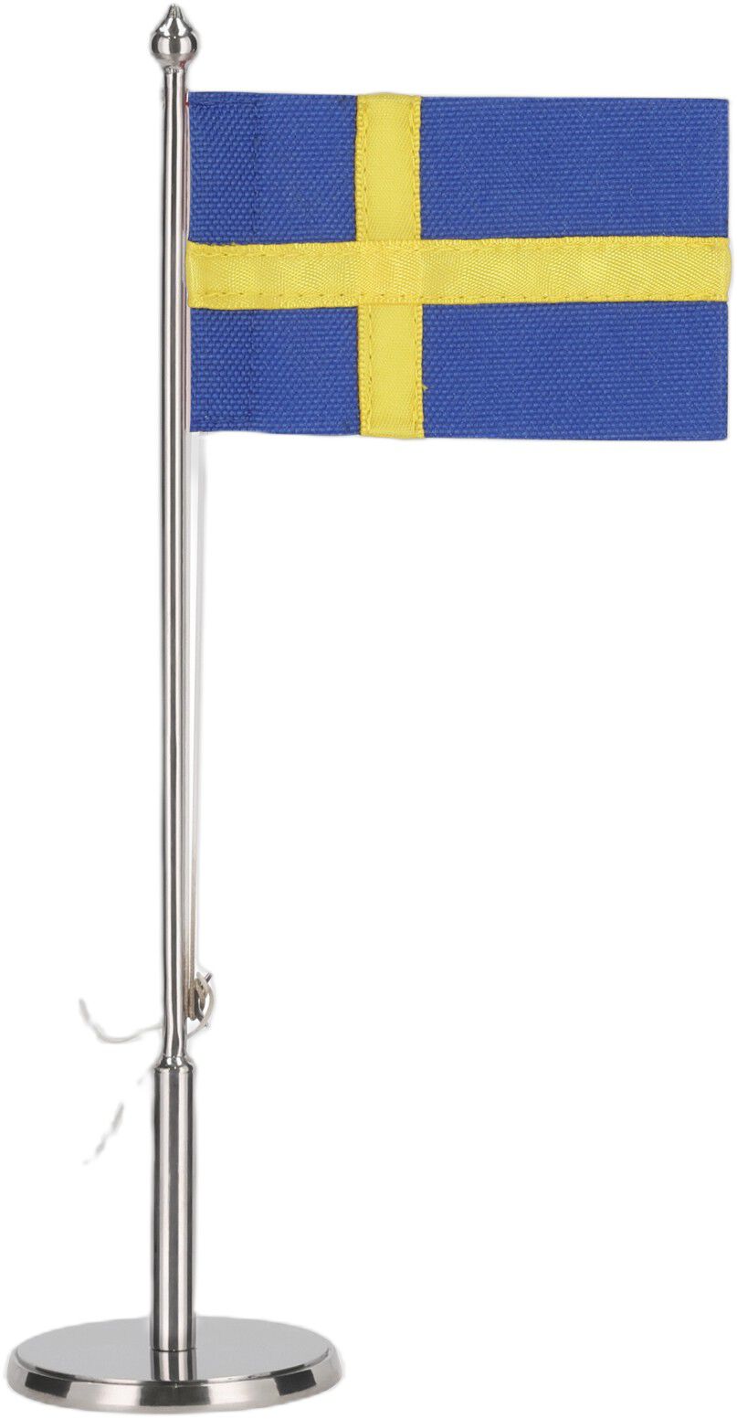 Flaggstang SE 20,5 cm Blankt st&aring;l