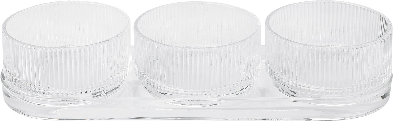 Pilastro tapas sett clear