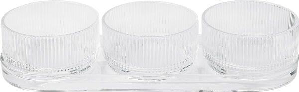 Pilastro tapas sett clear