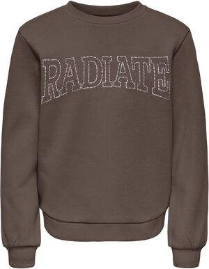 KOGKIKI L/S REG O-NECK STUD BRU SWT