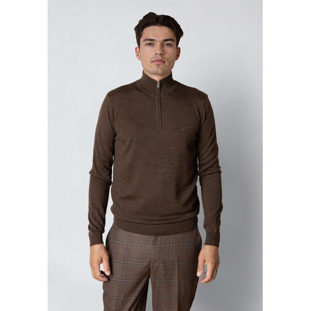 Merino Half Zip