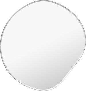 Pond Mirror - Small - Dark chrome