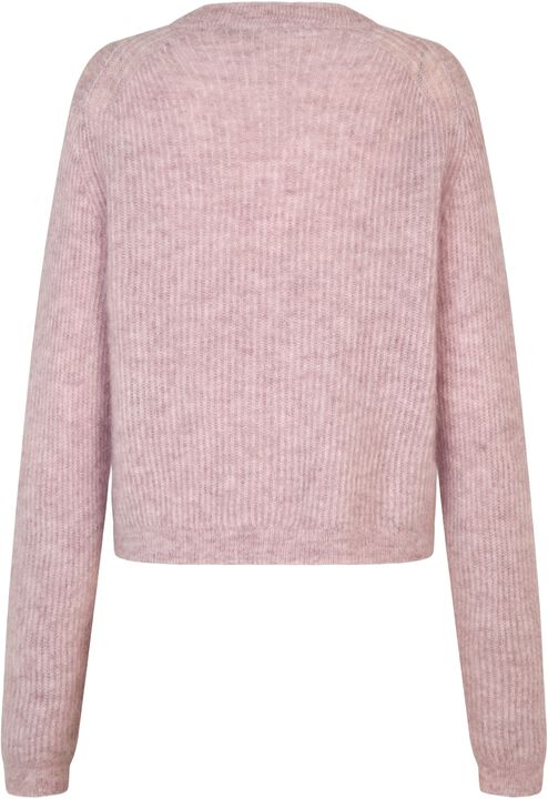 Andrea Knit Rib LS Cardigan