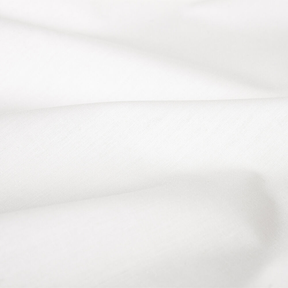 &Oslash;kologisk kuvertlagen, percale - GOTS, hvid