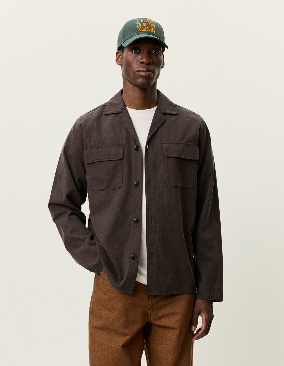 Soft Twill Overshirt