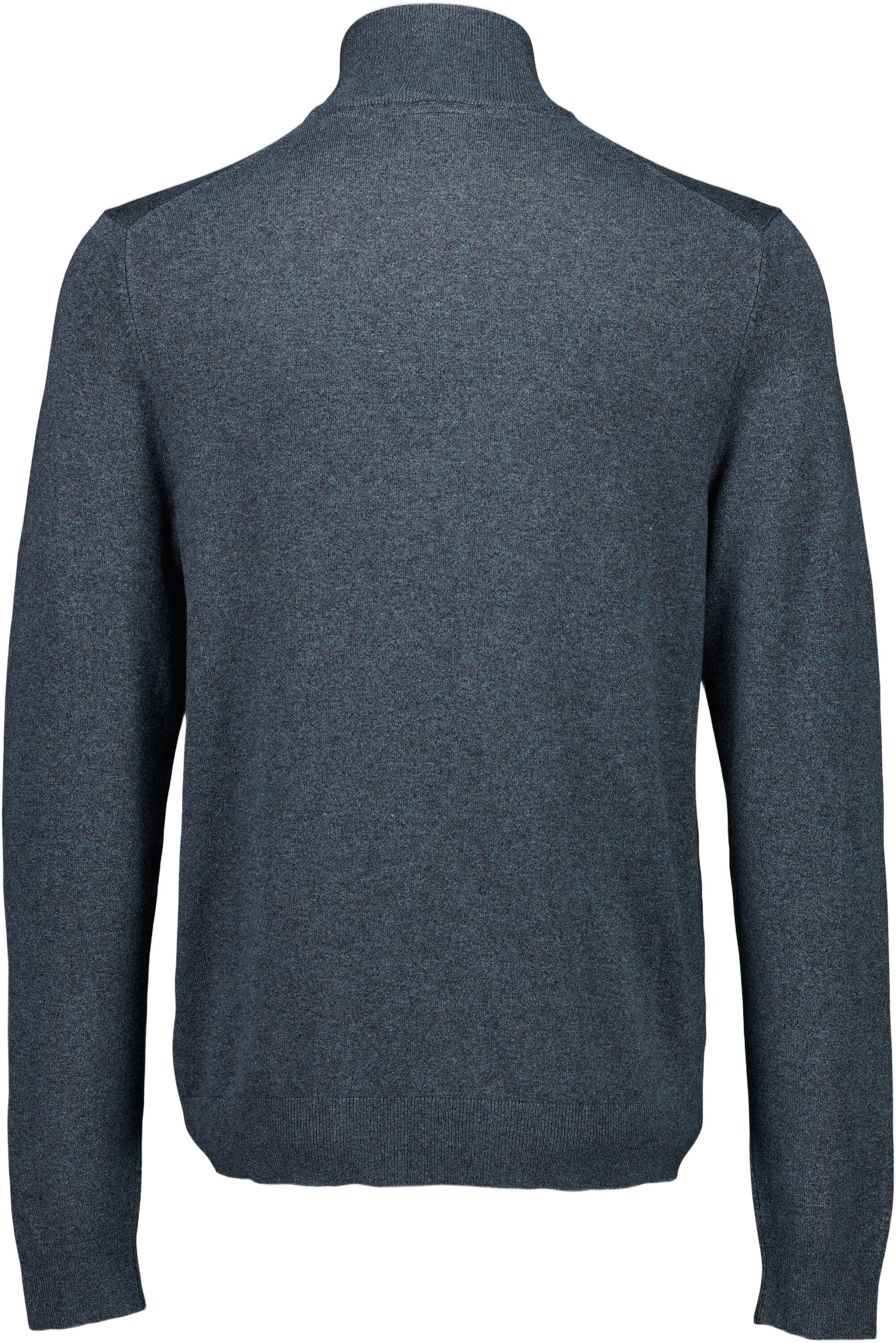 Ecovero half zip L/S knit
