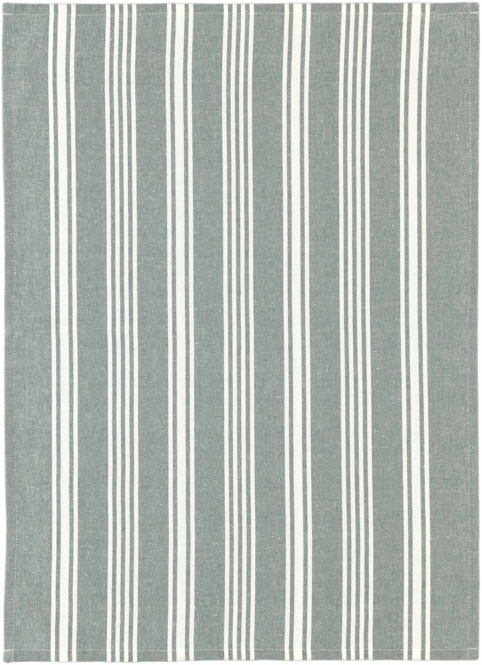Kj&oslash;kkenh&aring;ndkle recycle Eco Stripe 70 x 50 cm Green Bay