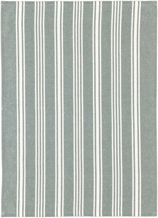 Kjøkkenhåndkle recycle Eco Stripe 70 x 50 cm Green Bay