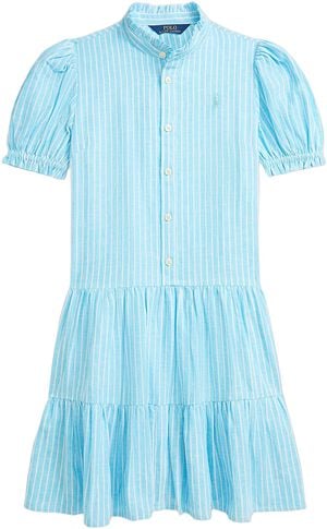 COTTON LINEN-TIERSTRDRSS-DR-DAD