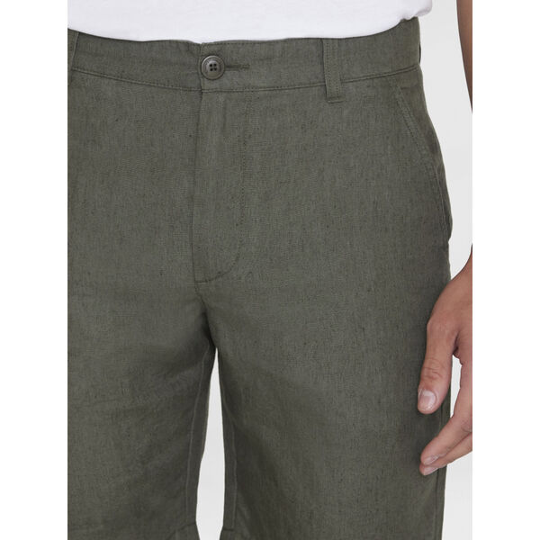 CHUCK regular linen shorts - GOTS/Vegan