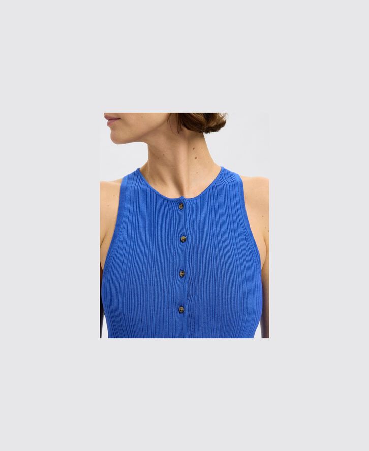 SLFTRIXIE SL KNIT BUTTON TOP