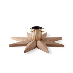 Stella Christmas Tree Base, Oak, Br