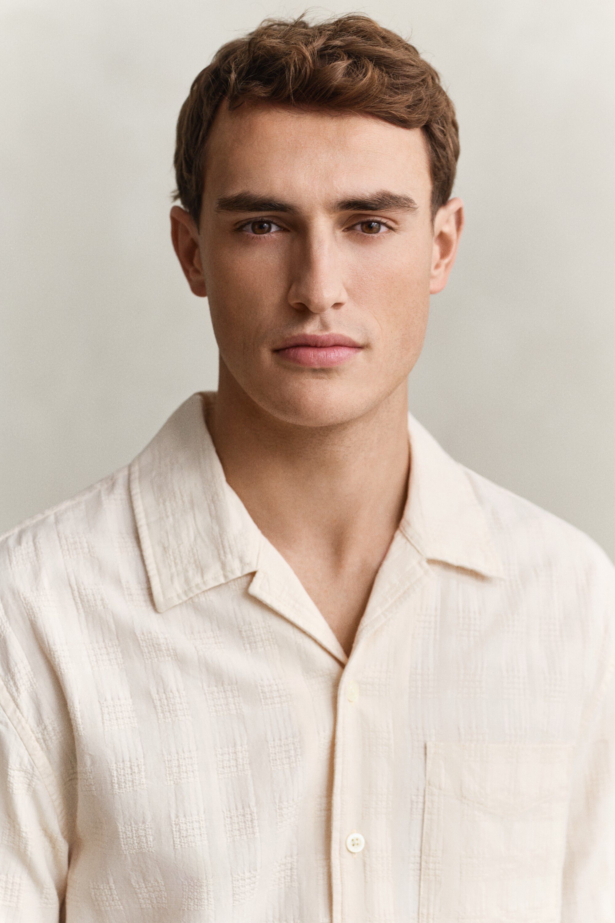 REL TEXTURE CHECK SHIRT