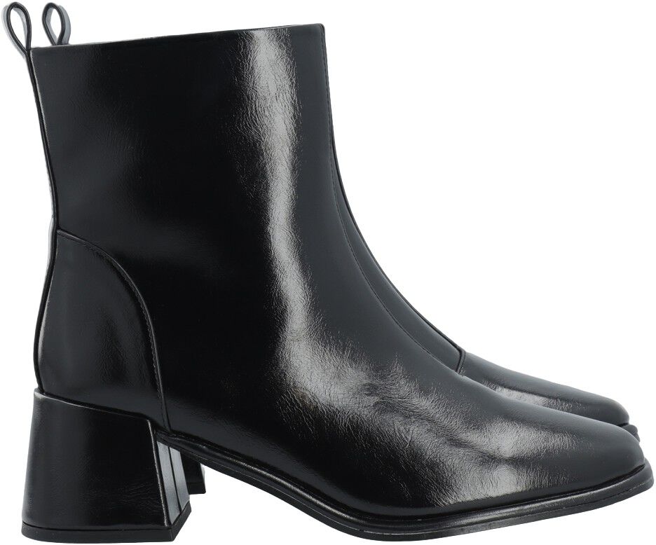 BIAJOLANDA Ankle Zip Boot Faux Leather