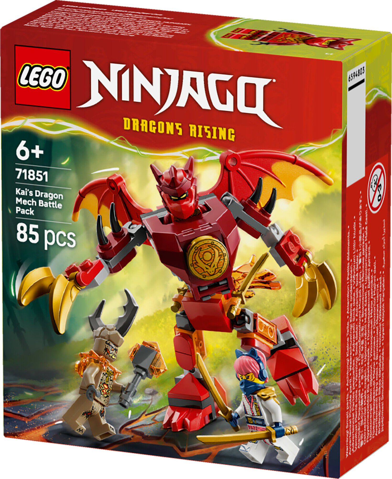 Kais drage-mech - kamppakke 71851