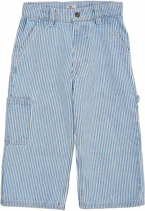 Y/D STRIPE TWILL CARGO PANTS W. ADJ. WAIST