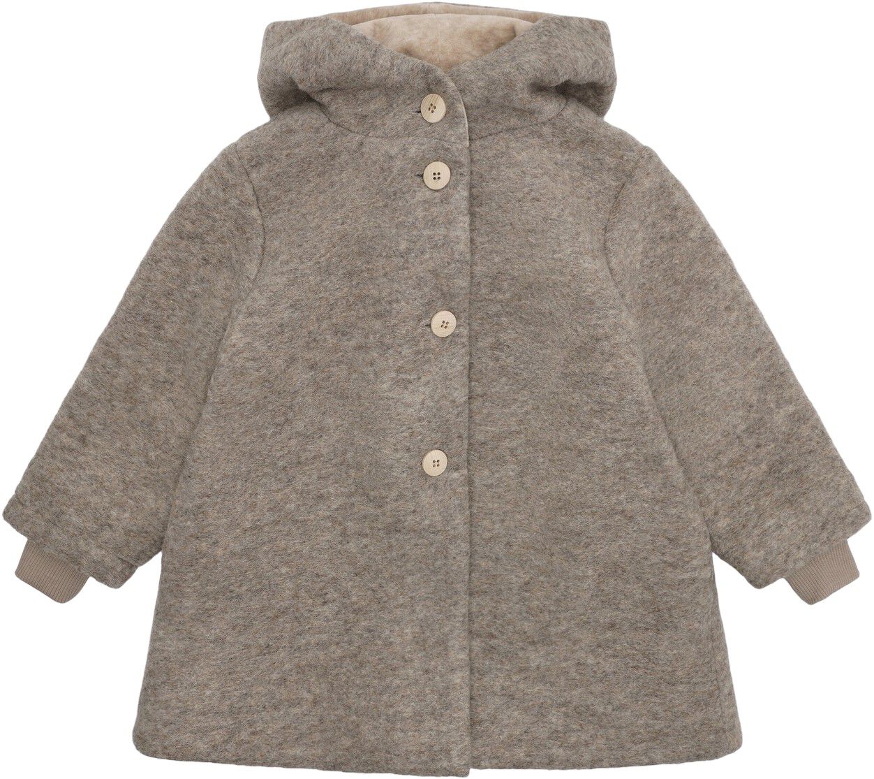 Coat Hood Wool w. Lining