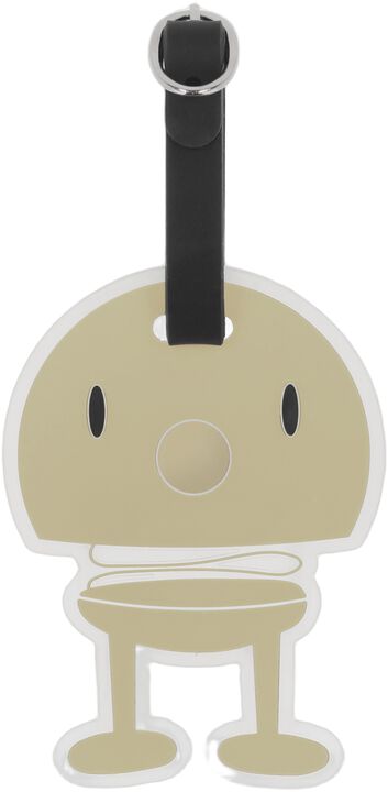Hoptimist Bag tag Latte