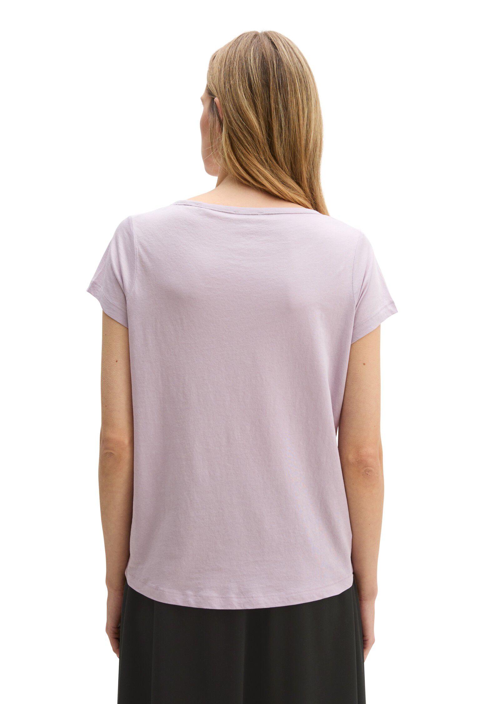 T-shirt, short sleeve, boat neck, p