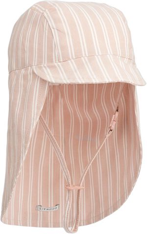 Cecilia Sun Hat Y/D stripe Sorbet r