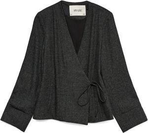 AWUTHALIA LS WRAP BLAZER