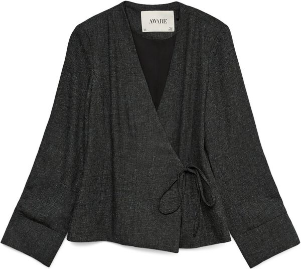 AWUTHALIA LS WRAP BLAZER
