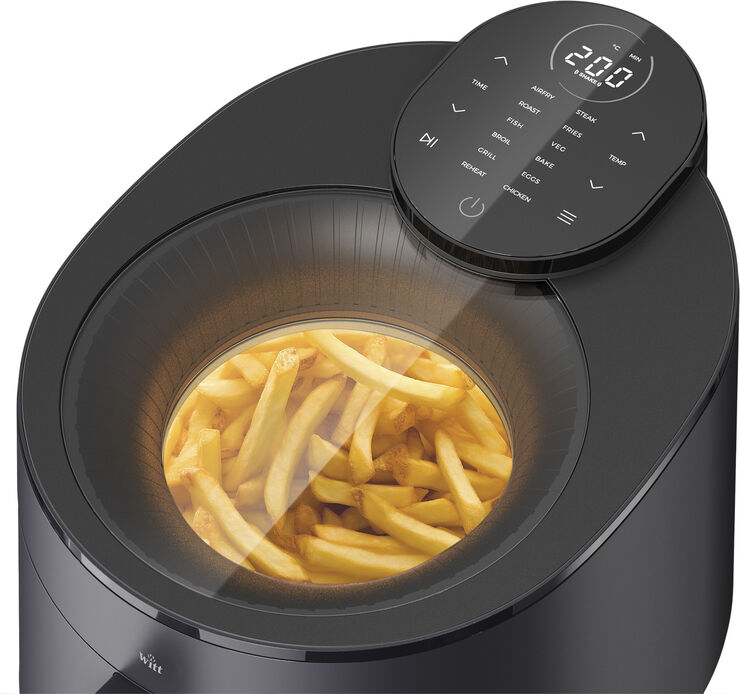 WITT PREMIUM AIRFRYER BLADELESS BLACK