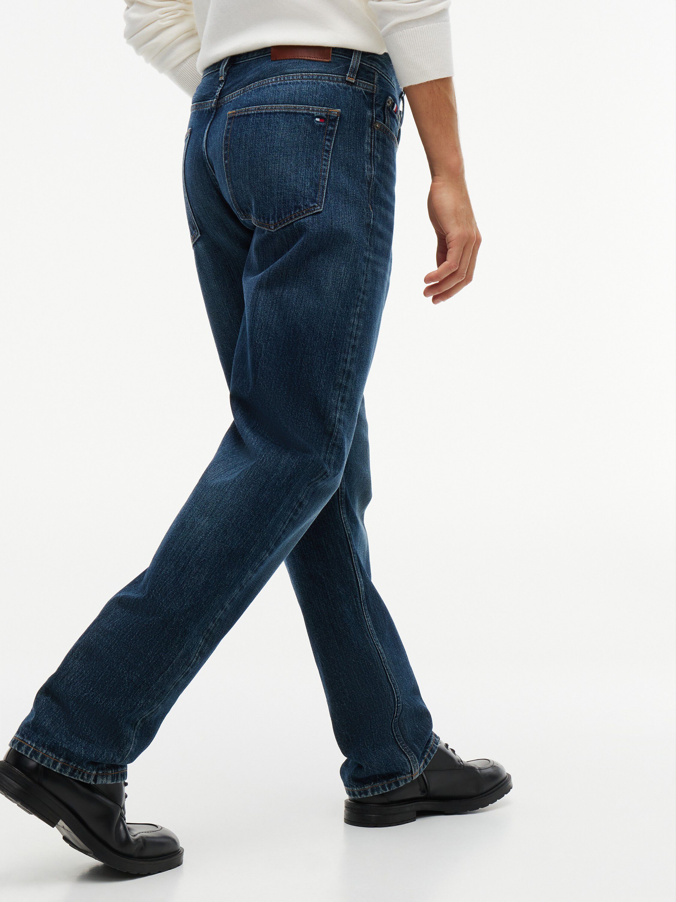 Dover Regular Straight Whiskered Jeans
