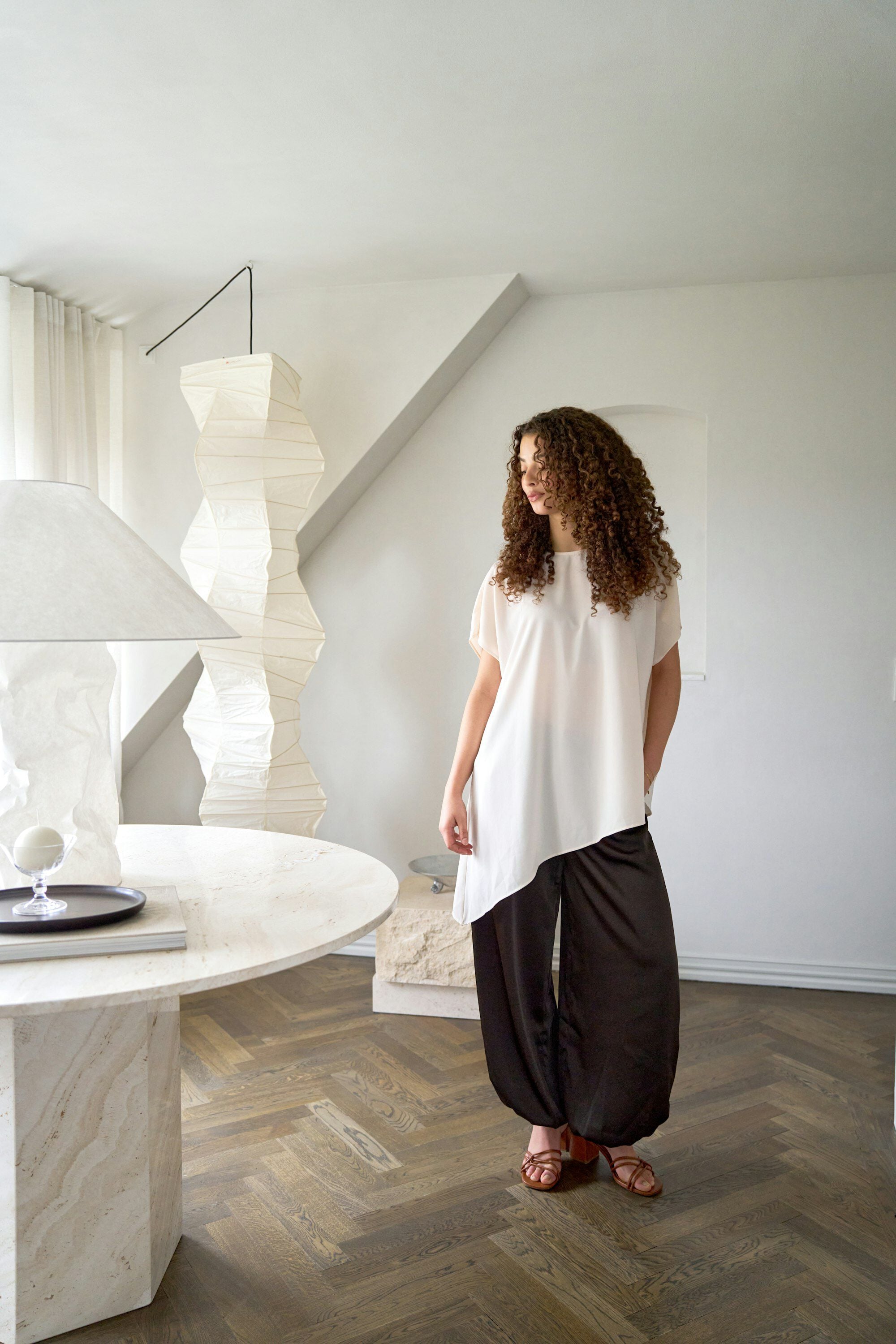 Nerita Asymmetric Blouse