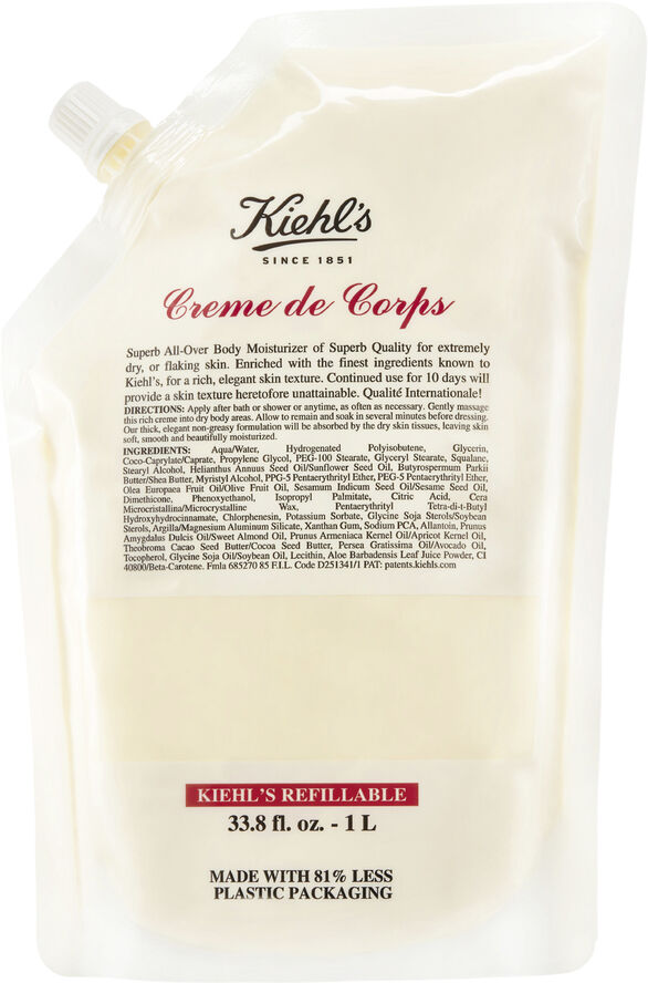 Creme De Corps Hydrating Body Moisturizer Refill