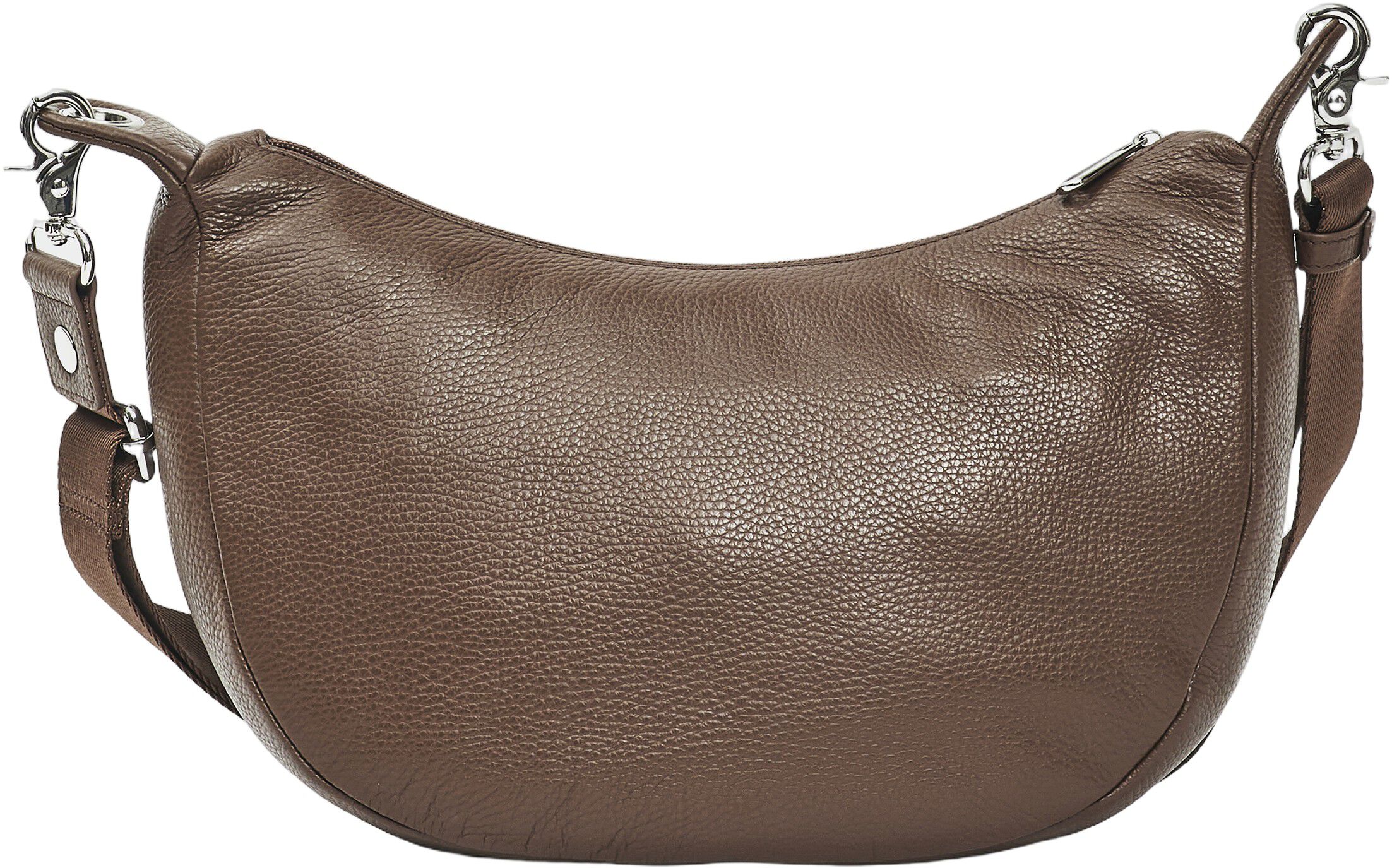 MELLOW LEATHER HOBO / MILK CHOCOLATE