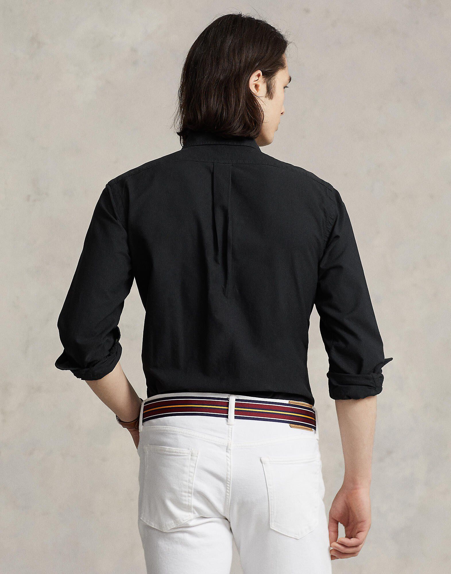 Custom Fit Garment-Dyed Oxford Shirt