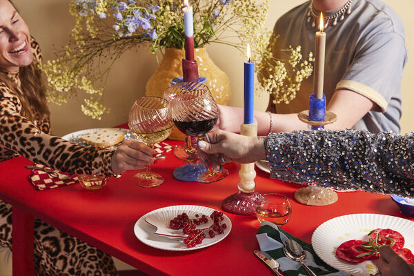 Champagne saucer Opacity 2pcs/set